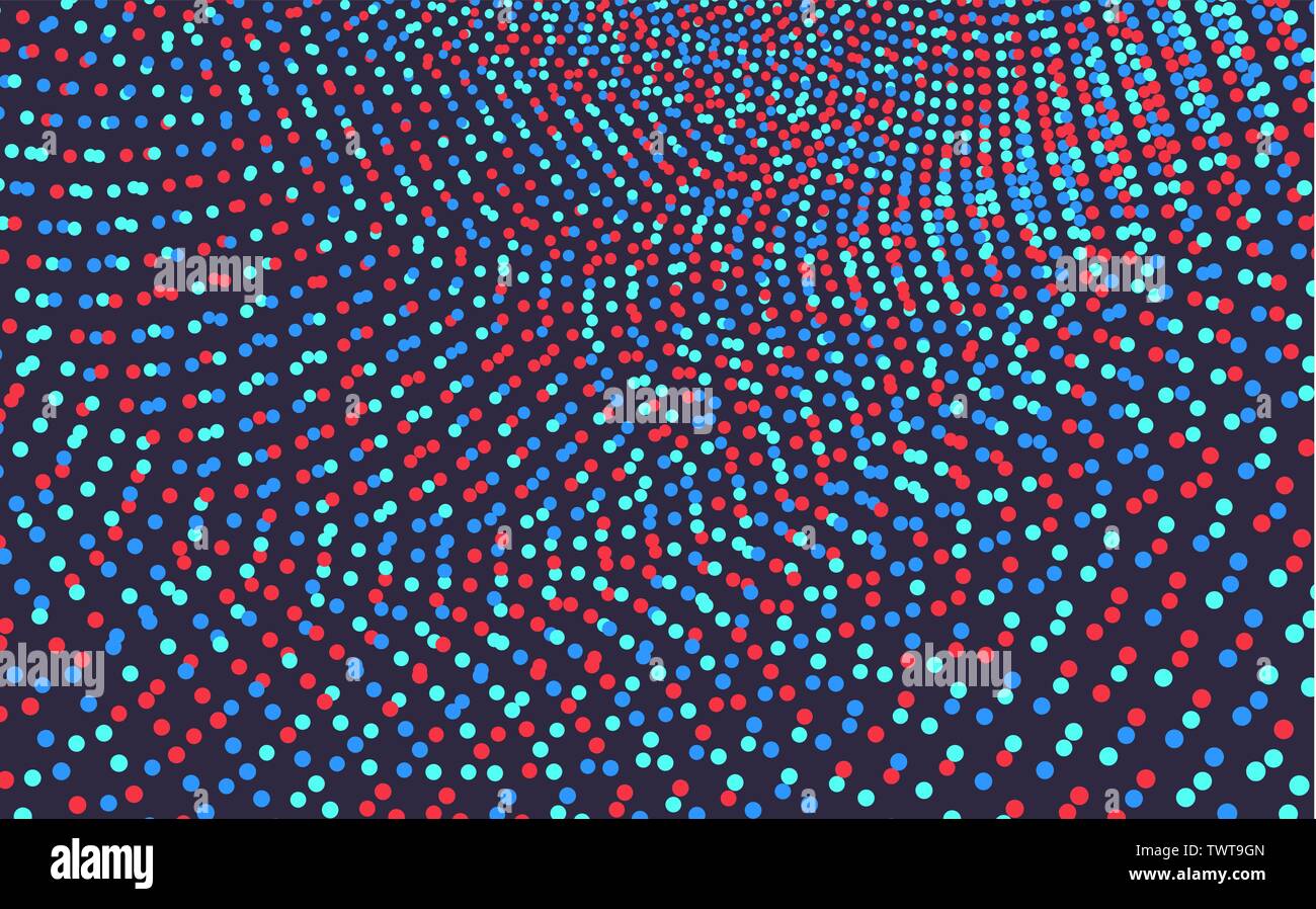 Abstract background with color circles. Vector illustration. Stock Vector