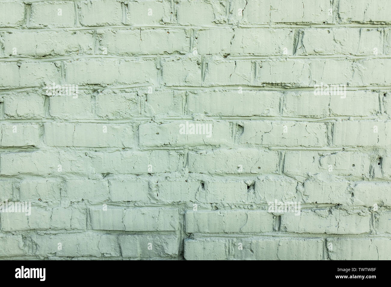 Green brick wall texture, brick wall background Stock Photo - Alamy