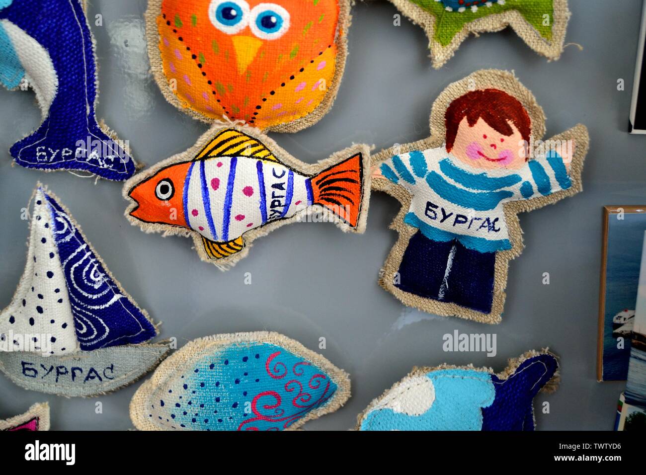 Selling in BURGAS Black Sea BULGARIA Stock Photo Alamy