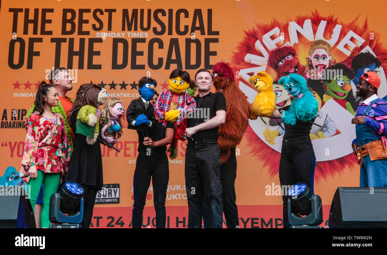 London Uk 23rd June 2019 West End Live The Musicals In Trafalgar