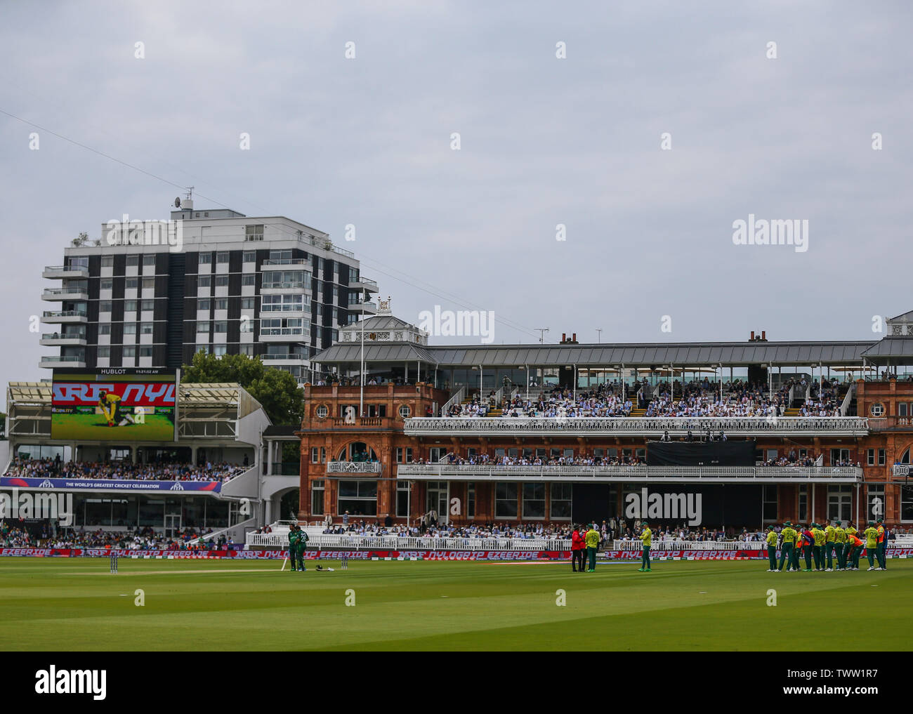 London, UK. 23rd June, 2019. ICC World Cup Cricket, Pakistan versus