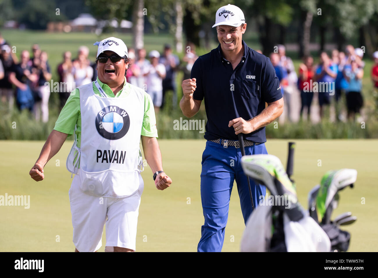 Andrea Pavan (ITA) during the Draw for Rounds 1 and 2 at Golf