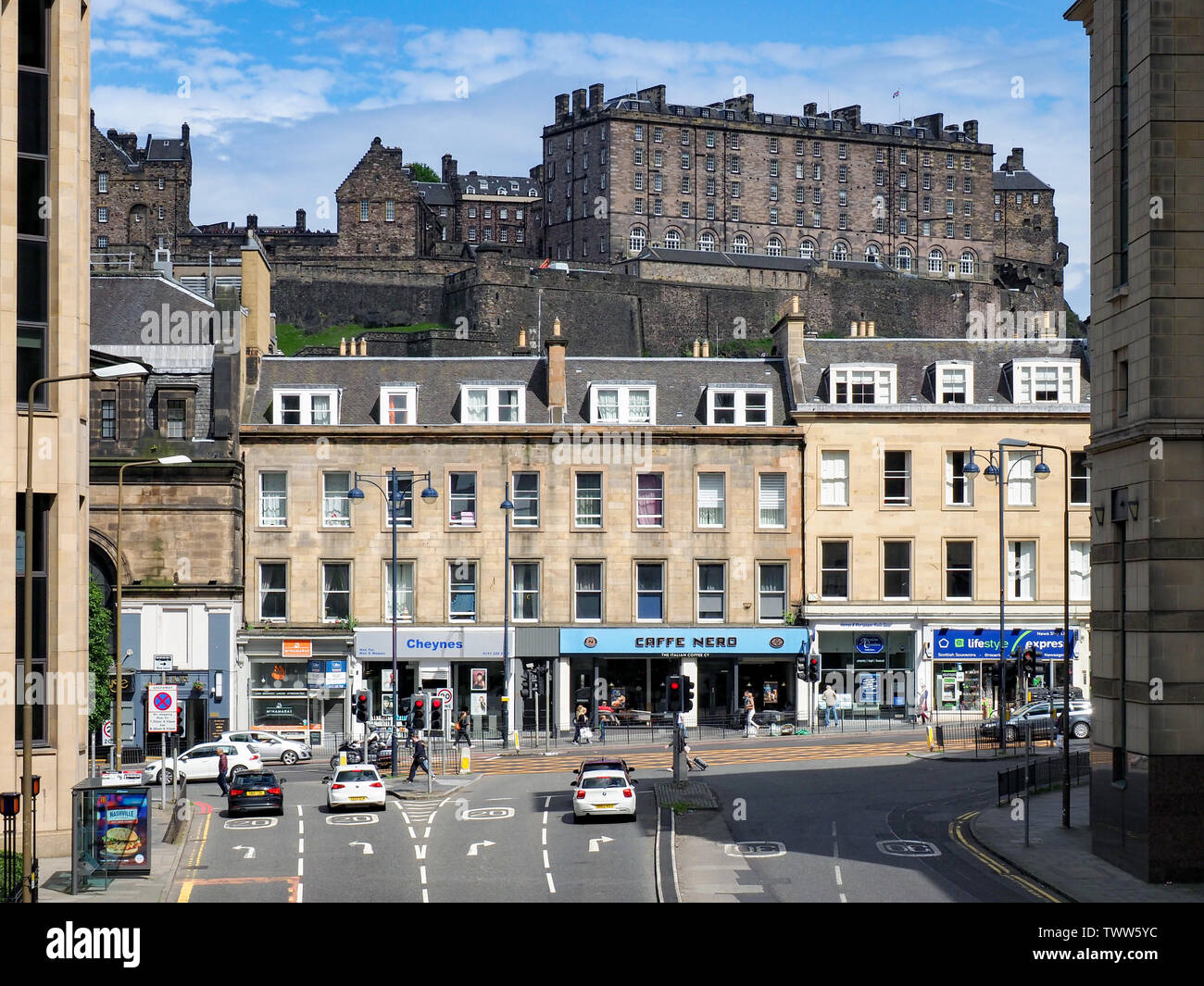 Approach road hires stock photography and images Alamy