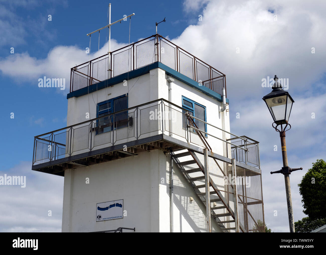 Cromarty Boat Club building, Cromarty, Black Isle, Ross and Cromarty, Scotland, United Kingdom. Stock Photo