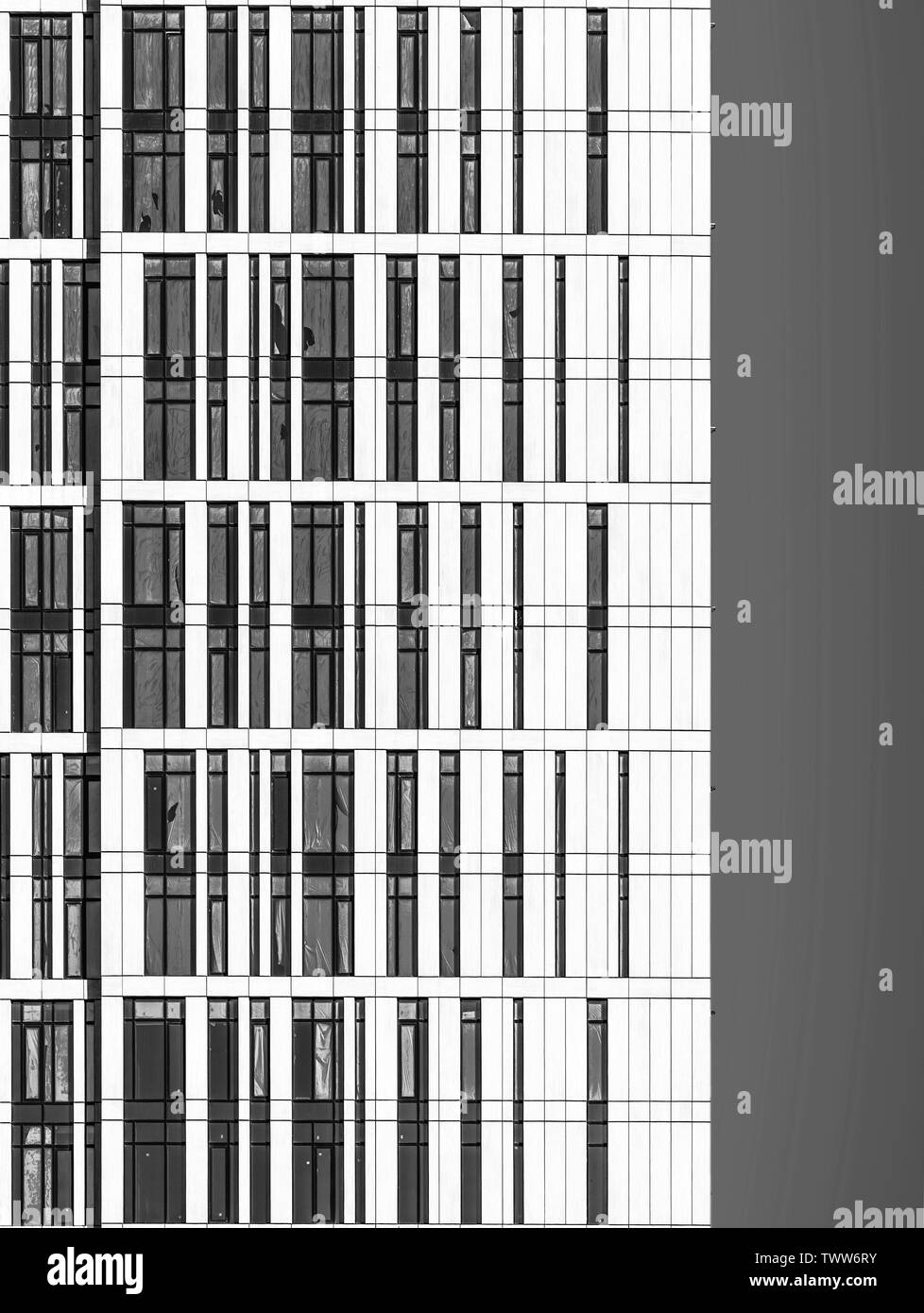 abstract commercial architecture, closeup (PShop) Stock Photo