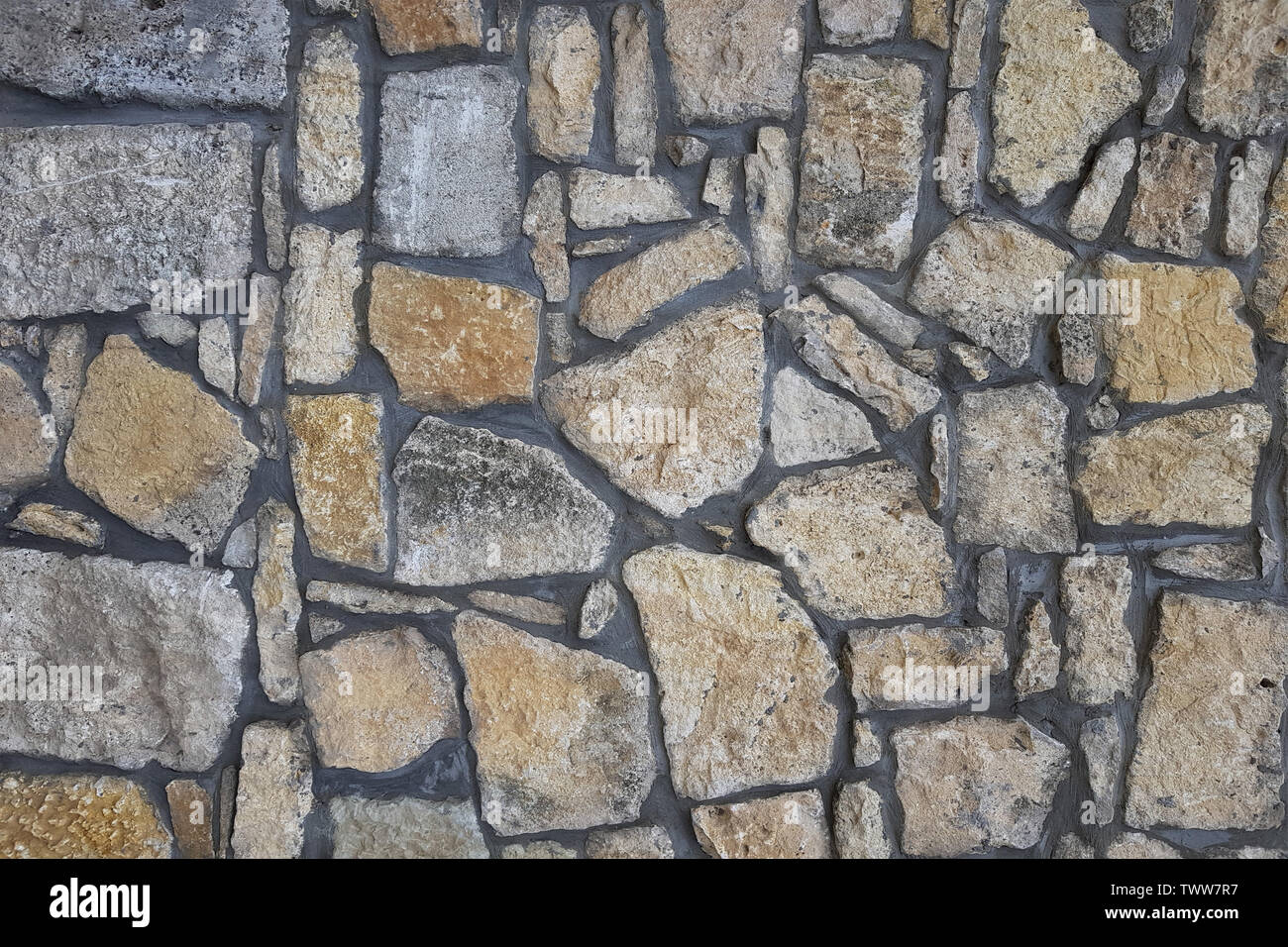 stone wall texture, abstract background Stock Photo