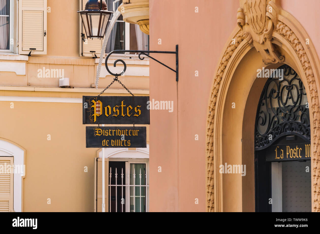 Monaco post office hi-res stock photography and images - Alamy