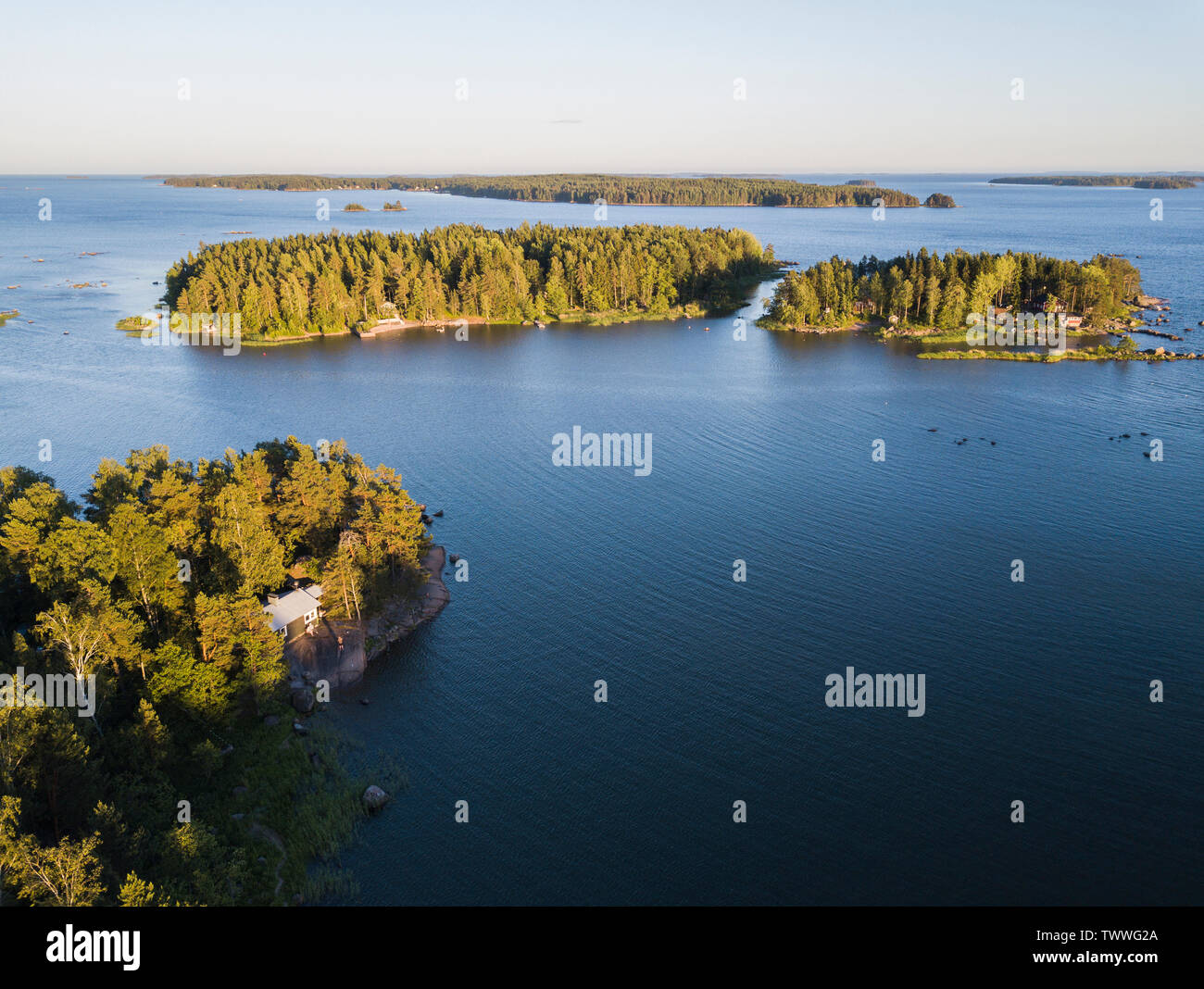 Scenery in Finland Stock Photo