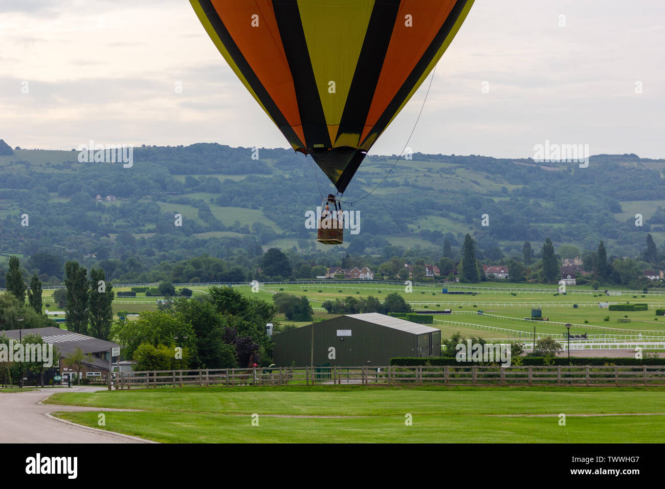 CHELTENHAM BALLOON FIESTA 2019 Stock Photo Alamy