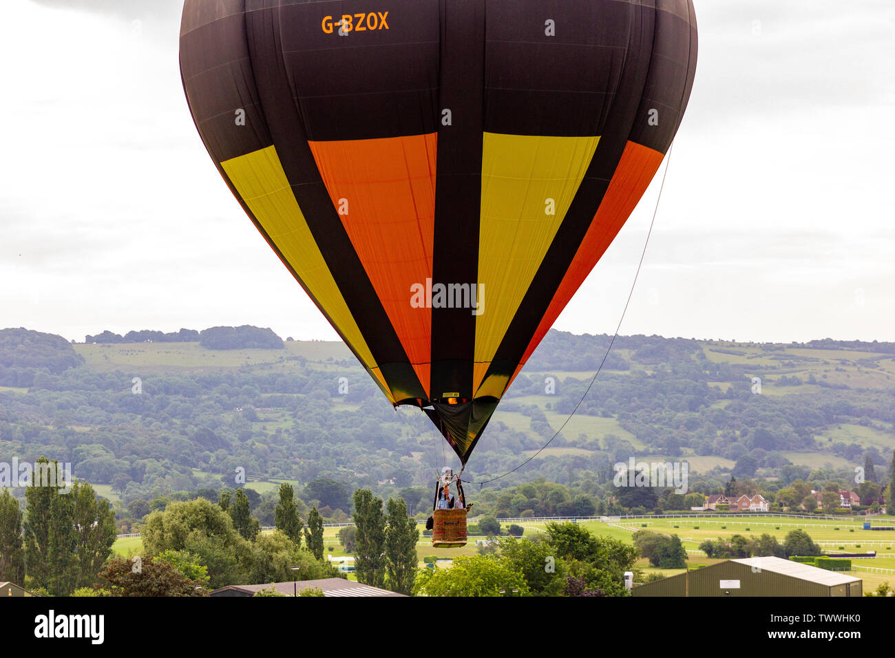 CHELTENHAM BALLOON FIESTA 2019 Stock Photo Alamy