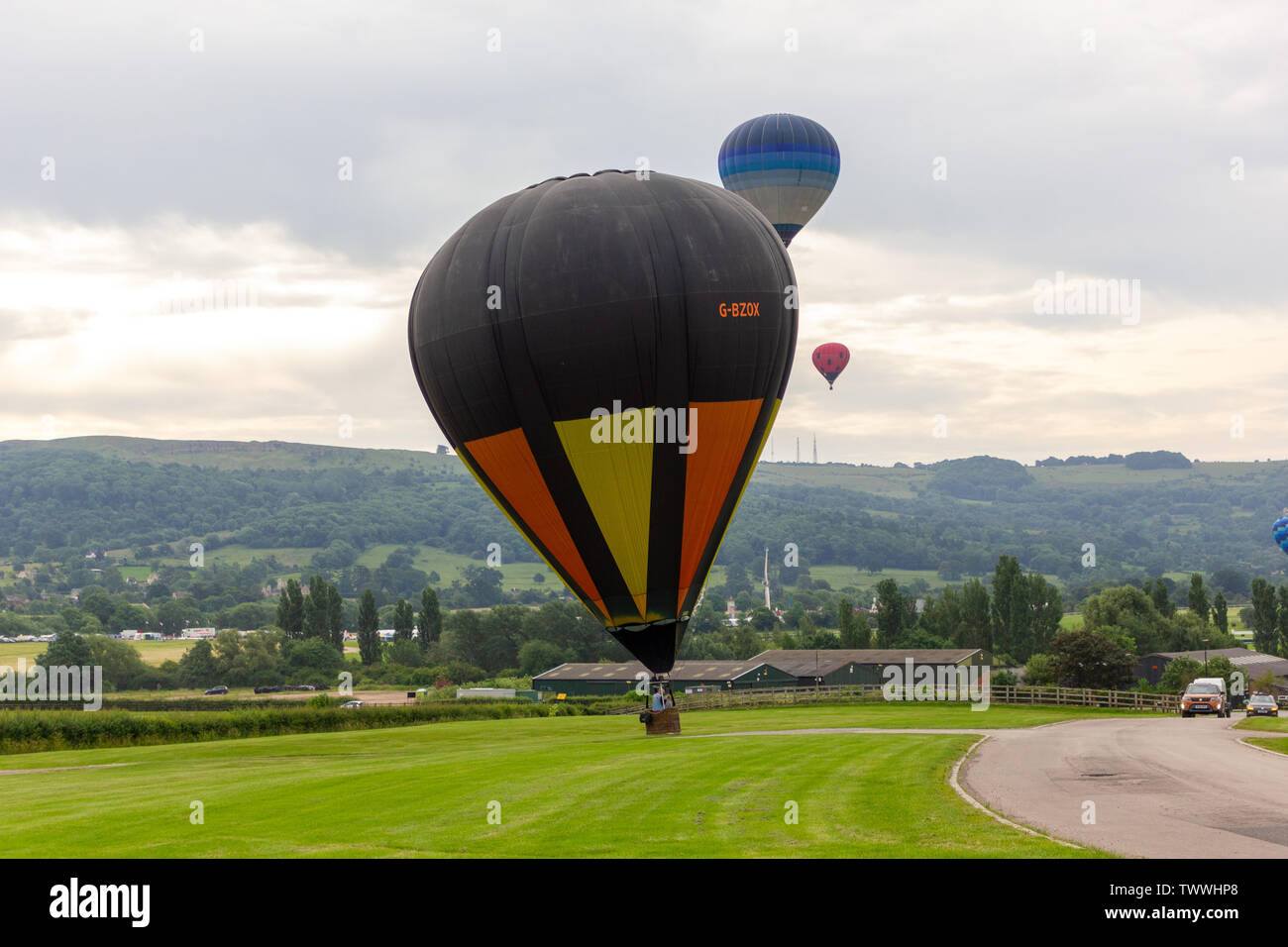 CHELTENHAM BALLOON FIESTA 2019 Stock Photo Alamy