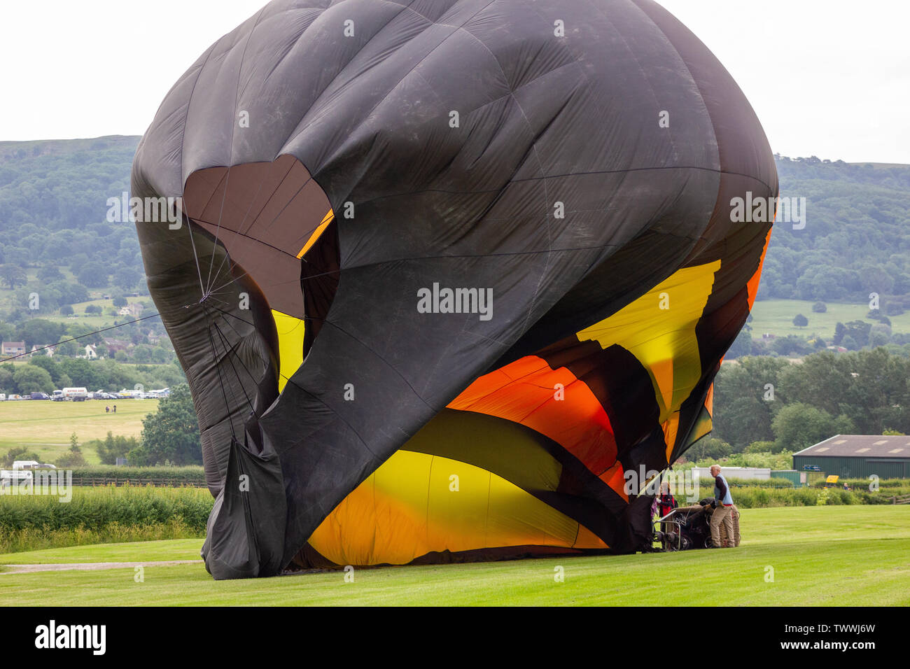 CHELTENHAM BALLOON FIESTA 2019 Stock Photo Alamy