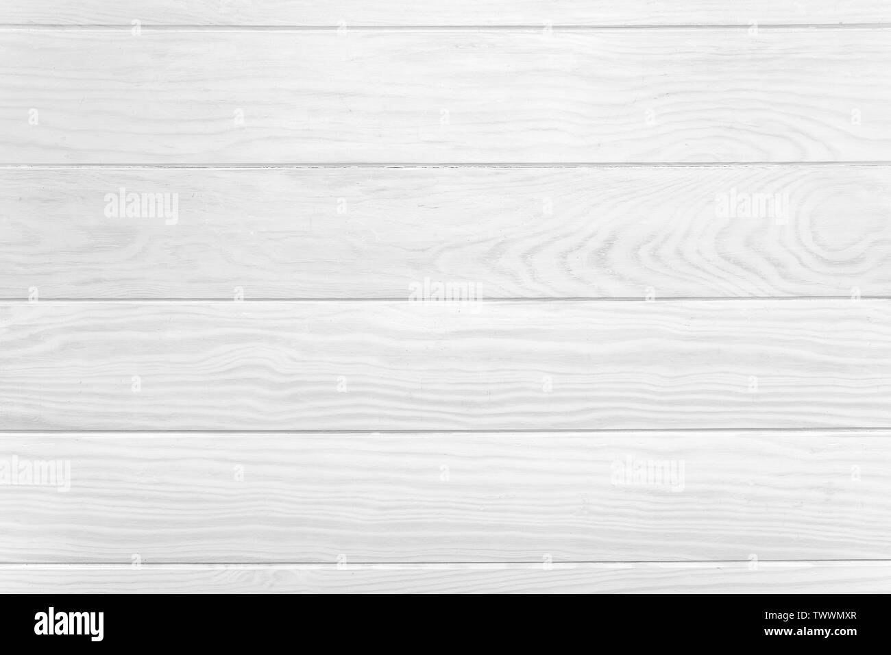 White wood texture background, wooden table. Top view. Rustic Stock