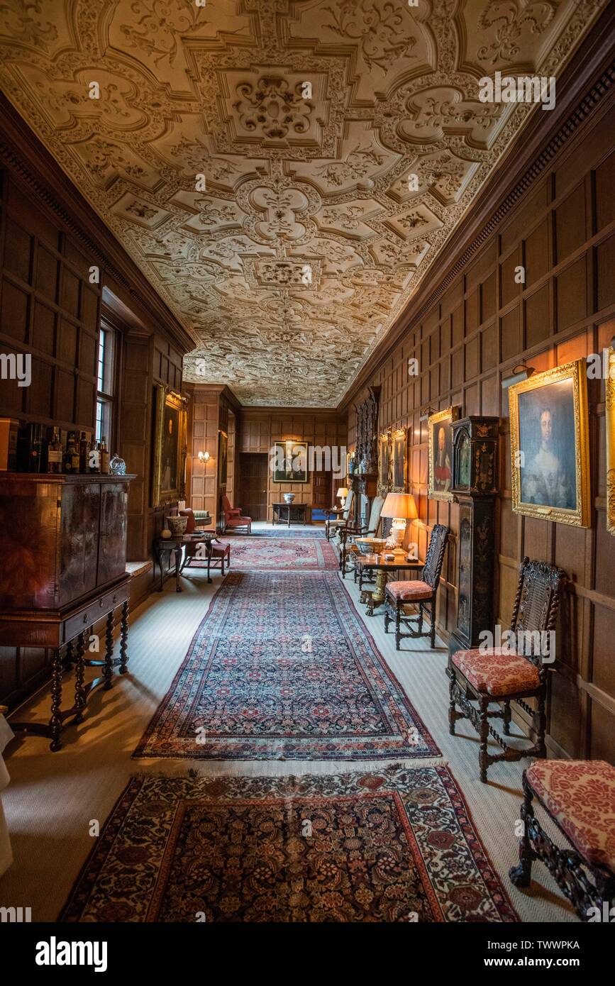 Lord and Lady Dalhousie at their residence of Brechin Castle Picture