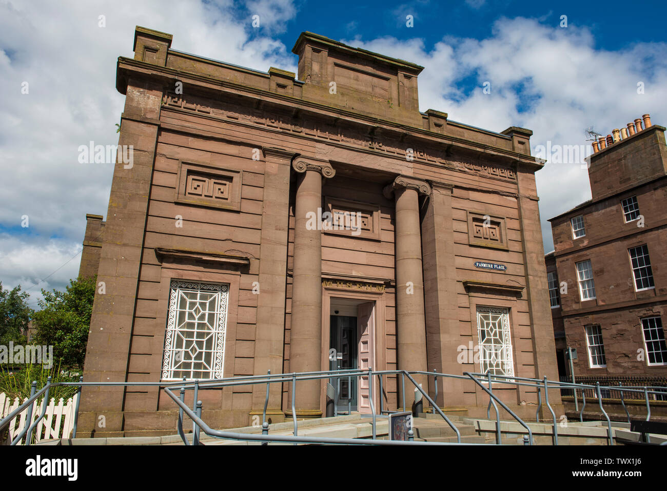 The Museum of Montrose Natural History and Antiquarian Society now known as Montrose Museum. Stock Photo