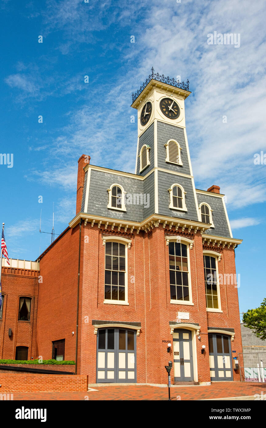 Borough Hall, 57 East Main Street, Waynesboro, Pennsylvania Stock Photo