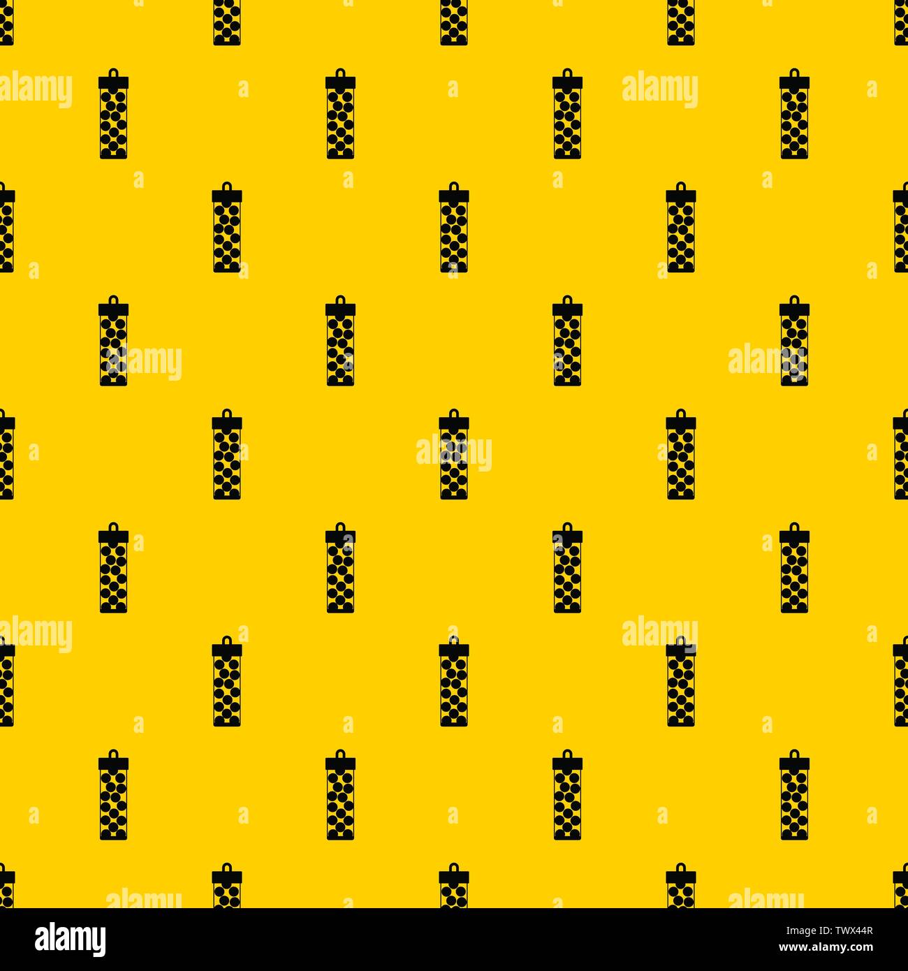 Pack with paintball bullets pattern vector Stock Vector