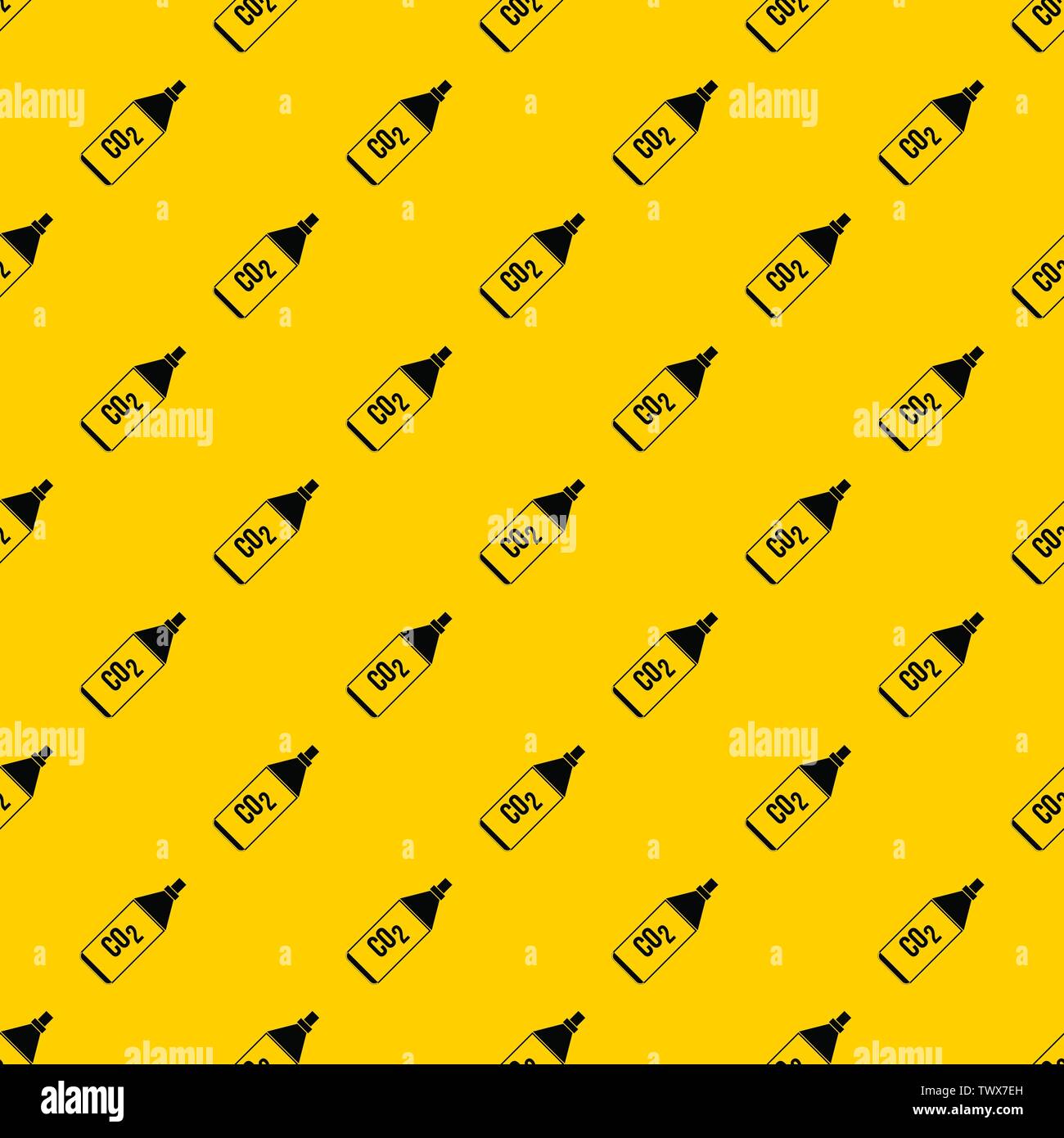 CO2 bottle pattern vector Stock Vector