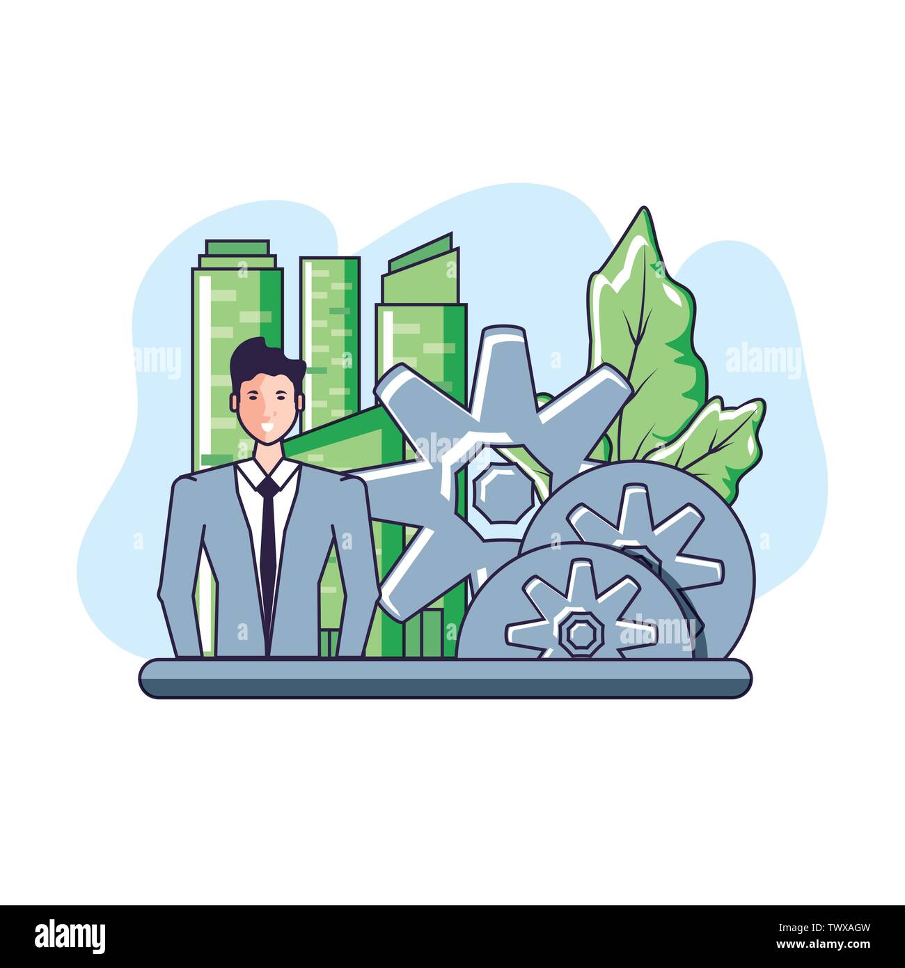 Balance design, Sustainability eco friendly green recycle ecology