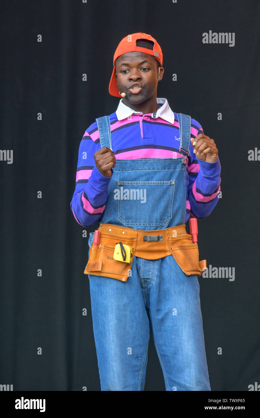 London Uk 23rd June 2019 Avenue Q Performs At West End Live 2019