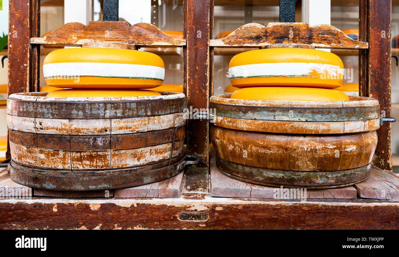 Gouda Cheese Wheel High Resolution Stock Photography and Images Alamy