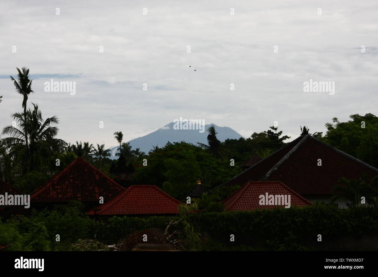 English Gunung Agung As Seen From The Regent Resort Sanur Bali