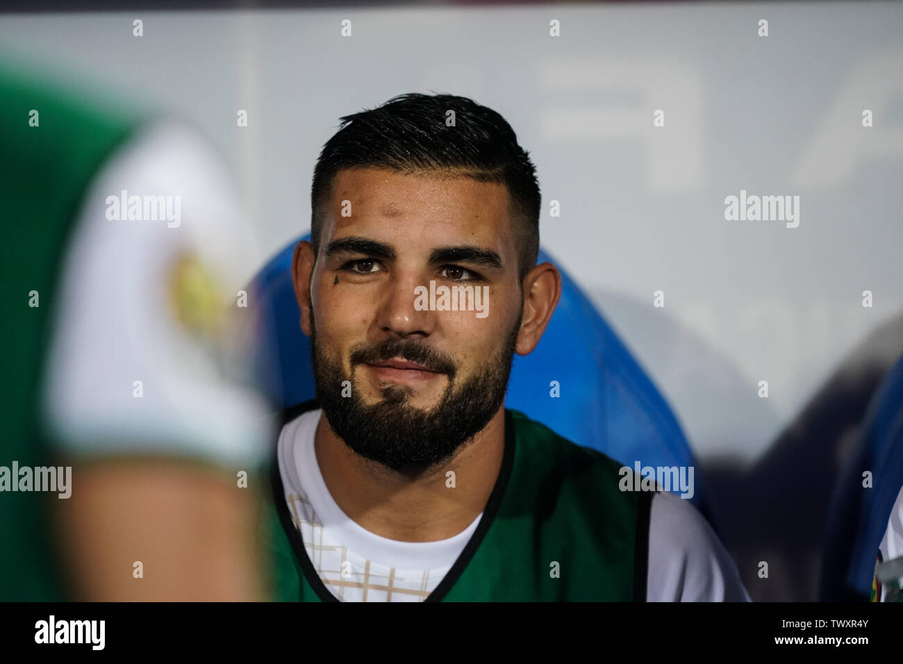 Cairo Egypt 23rd June 2019 Andy Delort Of Algeria During The 2019 African Cup Of Nations