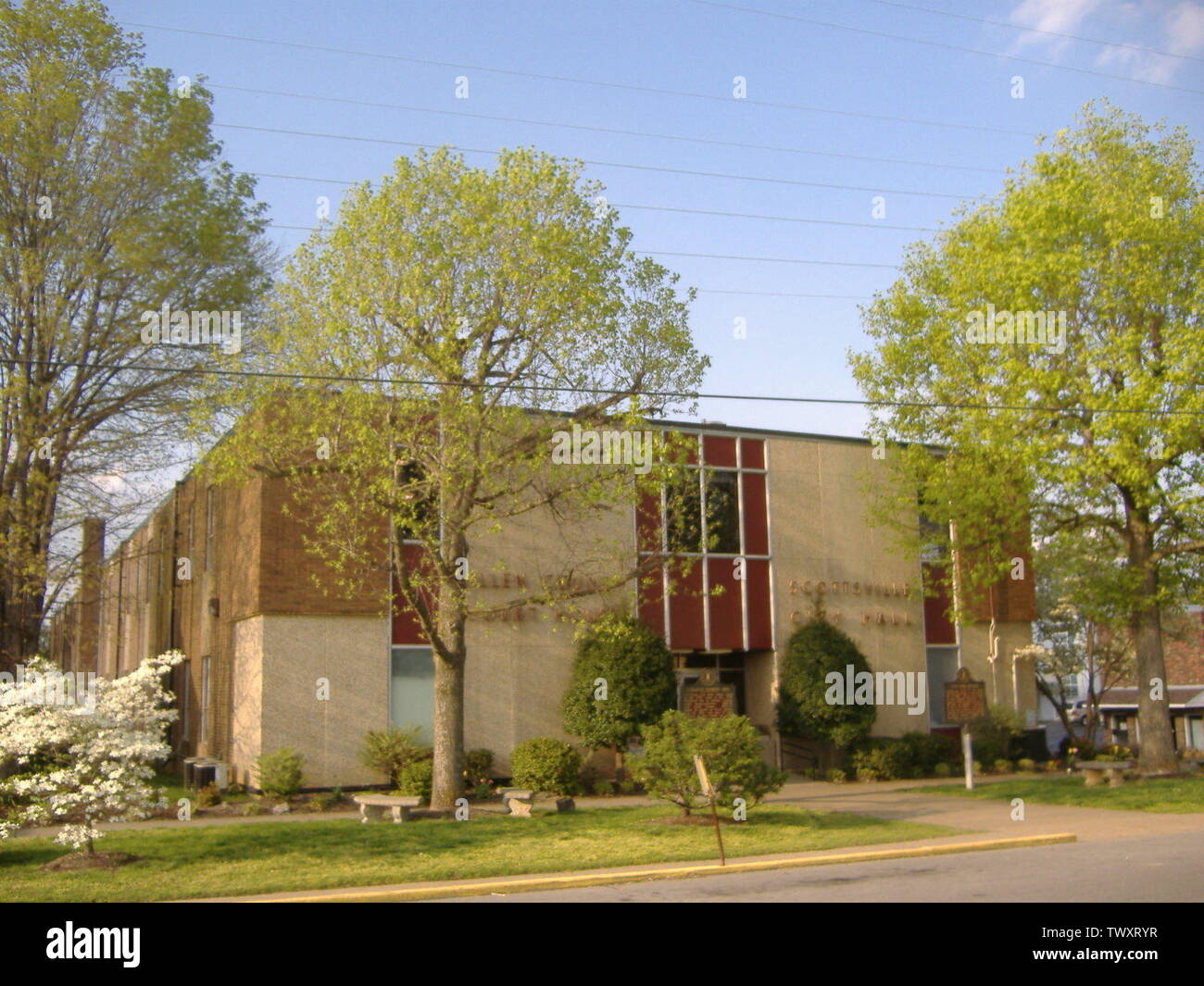 Kentucky courthouse in scottsville hires stock photography and images