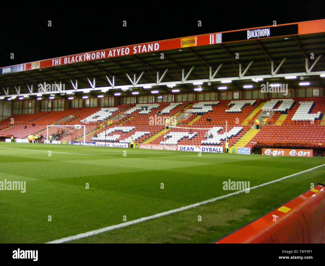 The Atyeo stand of the Ashton Gate Stadium; 9 April 2010 (original upload date); I (Tom Shorey) created this work entirely by myself.; Tomshorey at English pedia; Stock Photo