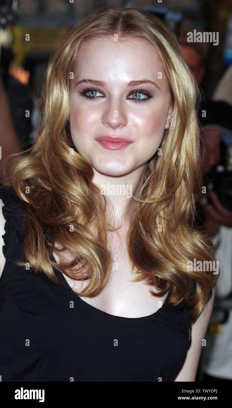 EVAN RACHEL WOOD 08-02-2005 Photo By John Barrett/PHOTOlink.net Stock ...