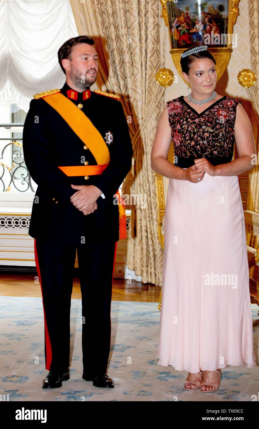 Luxembourg, Luxembourg. 23rd June, 2019. Princess Alexandra and Prince