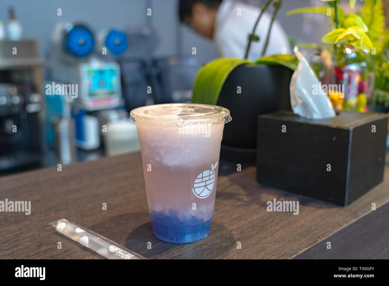 Bobii Frutii Bubble Tea and Juice ( Taipei Yongkang Store ). Taiwan