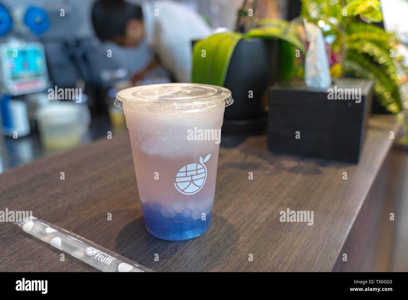 Bobii Frutii Bubble Tea and Juice ( Taipei Yongkang Store ). Taiwan