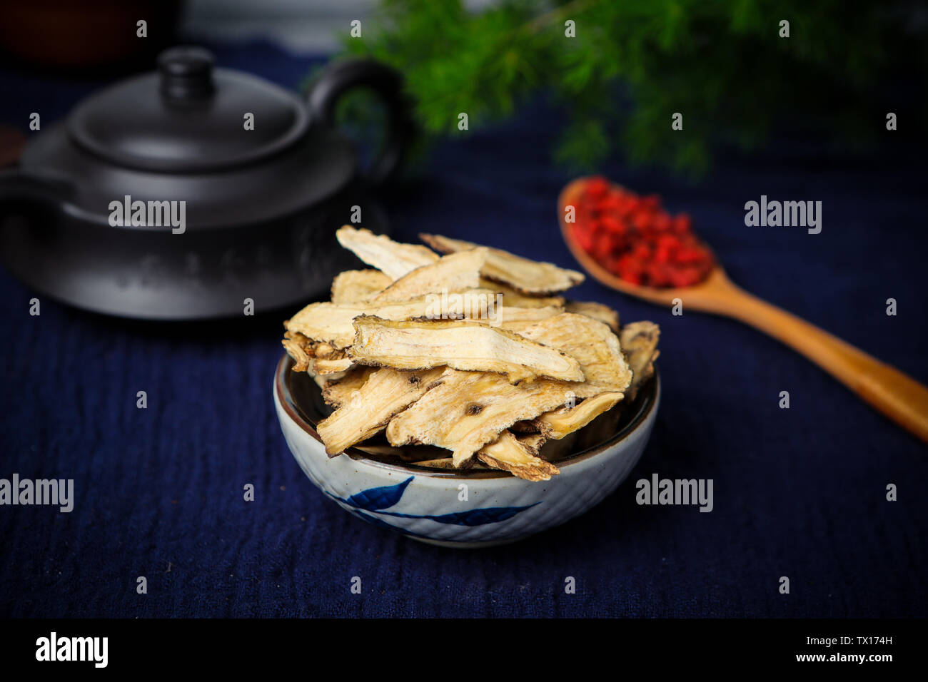 Angelica Chinese medicinal materials Stock Photo Alamy