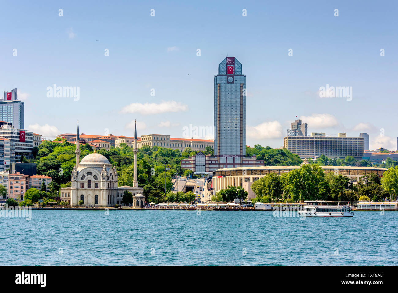 Bosporus strait, Istanbul, Turkey Stock Photo Alamy