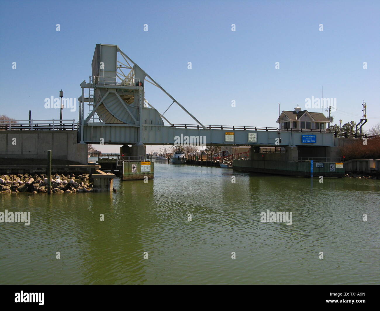 Drawbridge at tilghman island hires stock photography and images Alamy