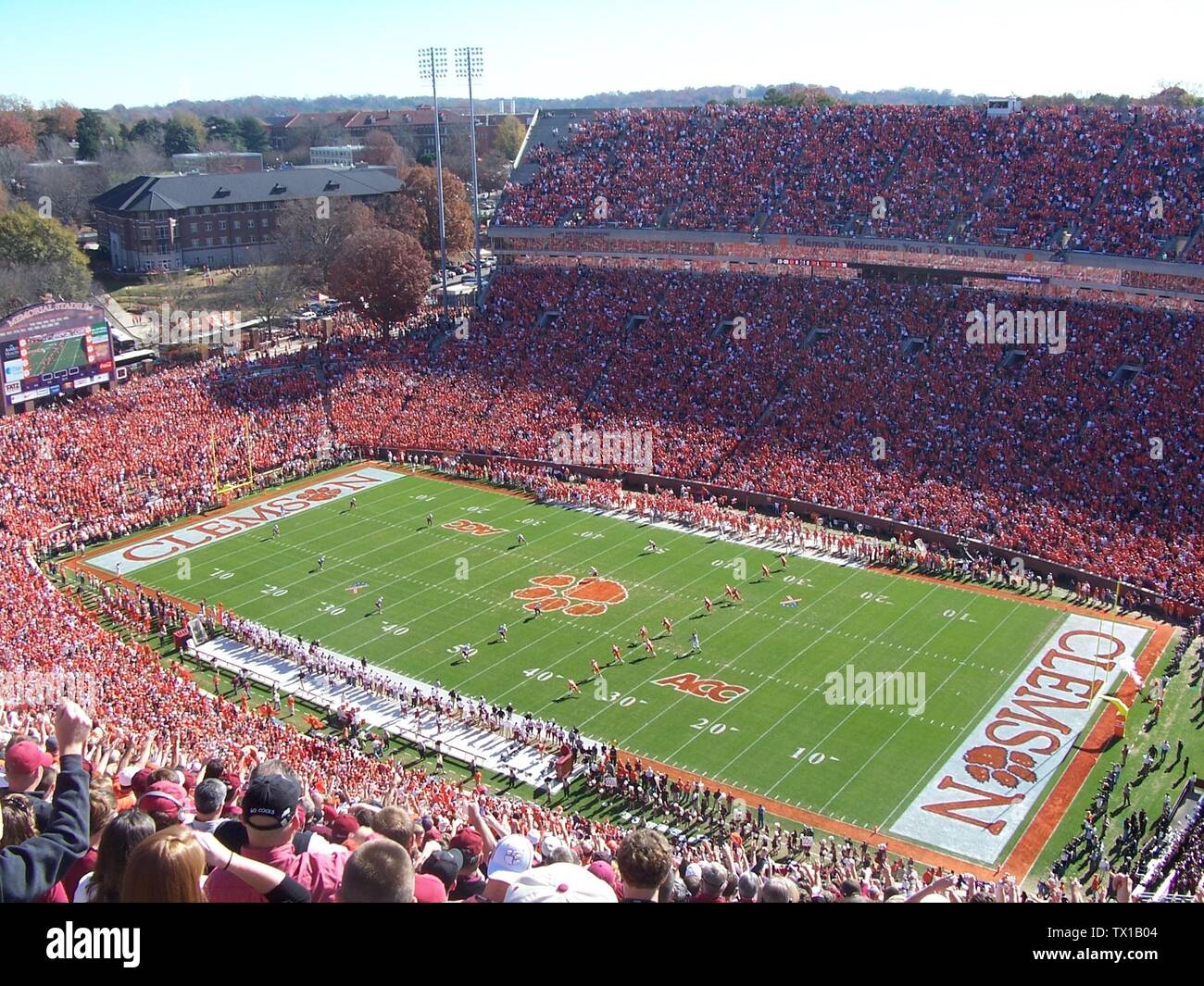 This Picture Was Taken During The Carolina Clemson Game On