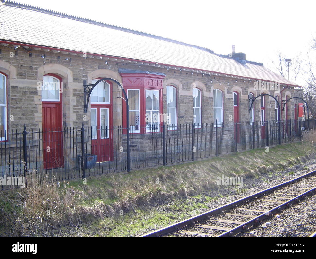 Blackburn to Hellifield. 1 Langho Clitheroe Whalley Railway Station Photo 