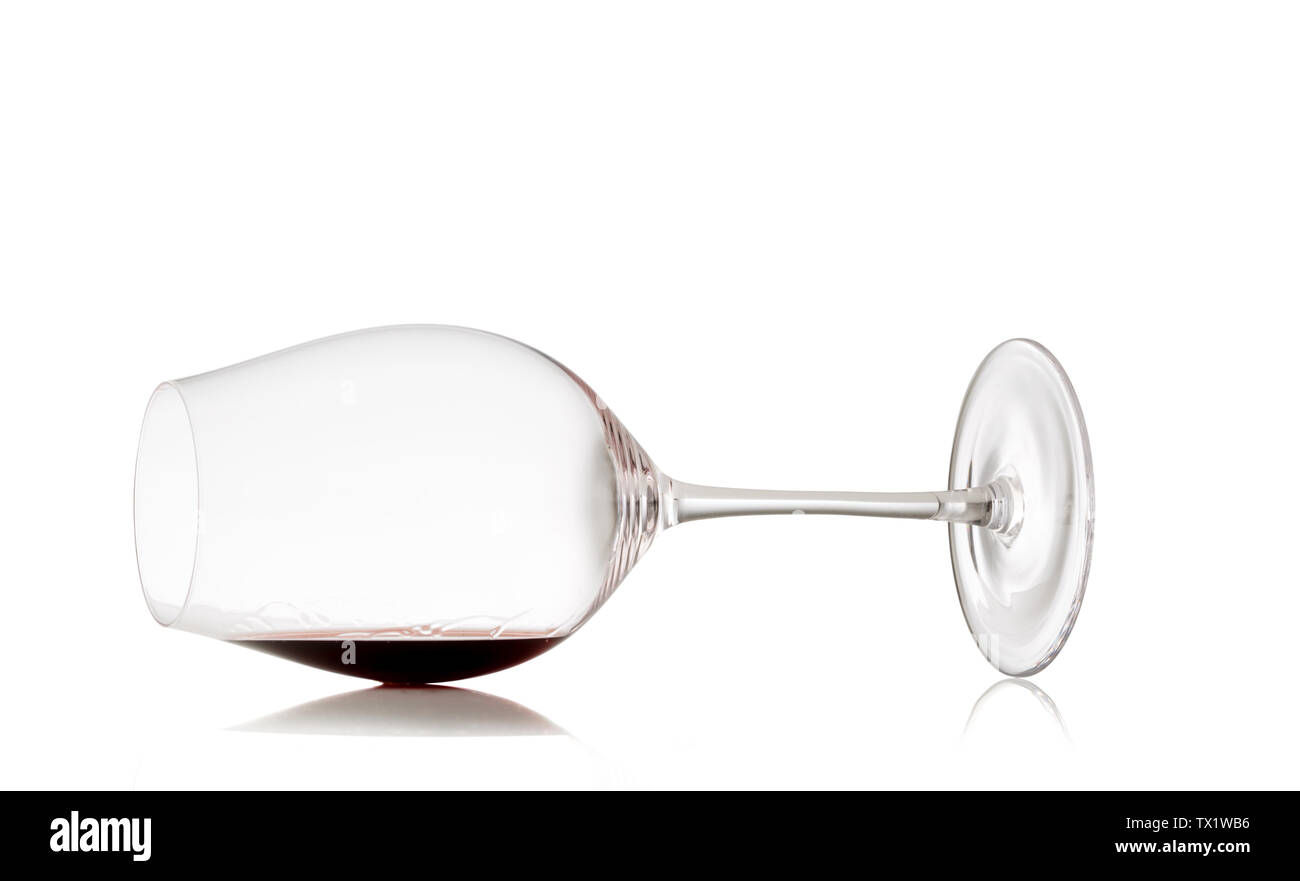 Red wine lying down Stock Photo Alamy