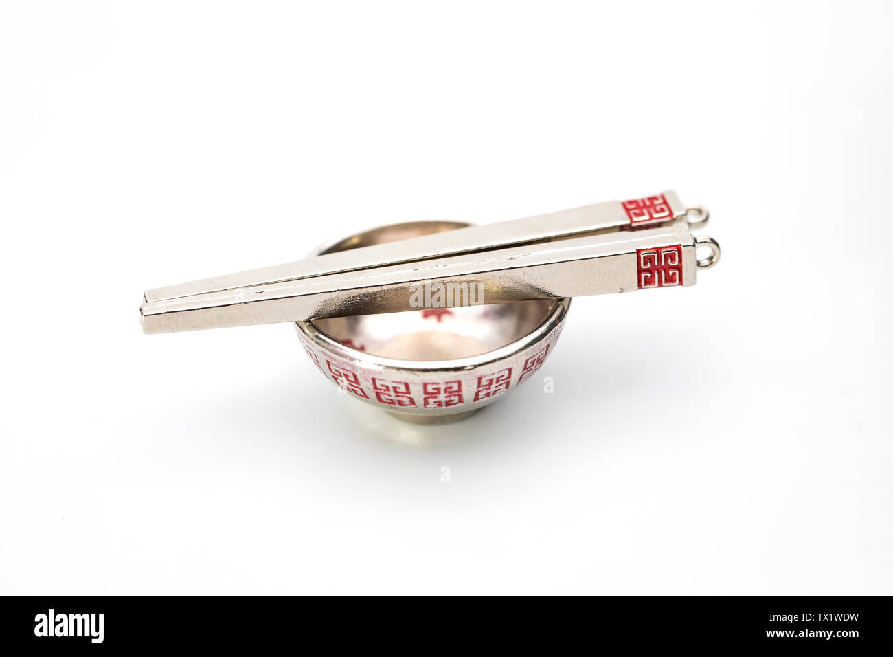 Chinese food cutlery Stock Photo Alamy