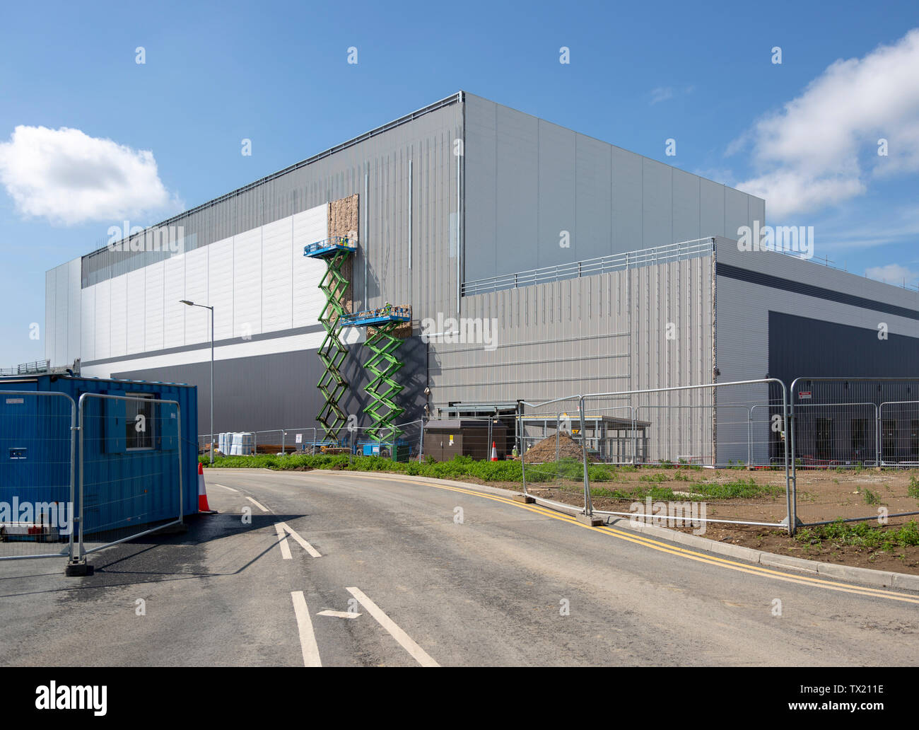 New distribution centre warehouse LDH La Doria Ltd, Sproughton