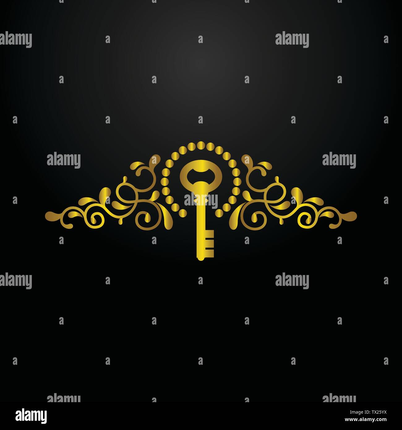 Luxury Key Chain Logo Classic And Elegant Logo Designs For