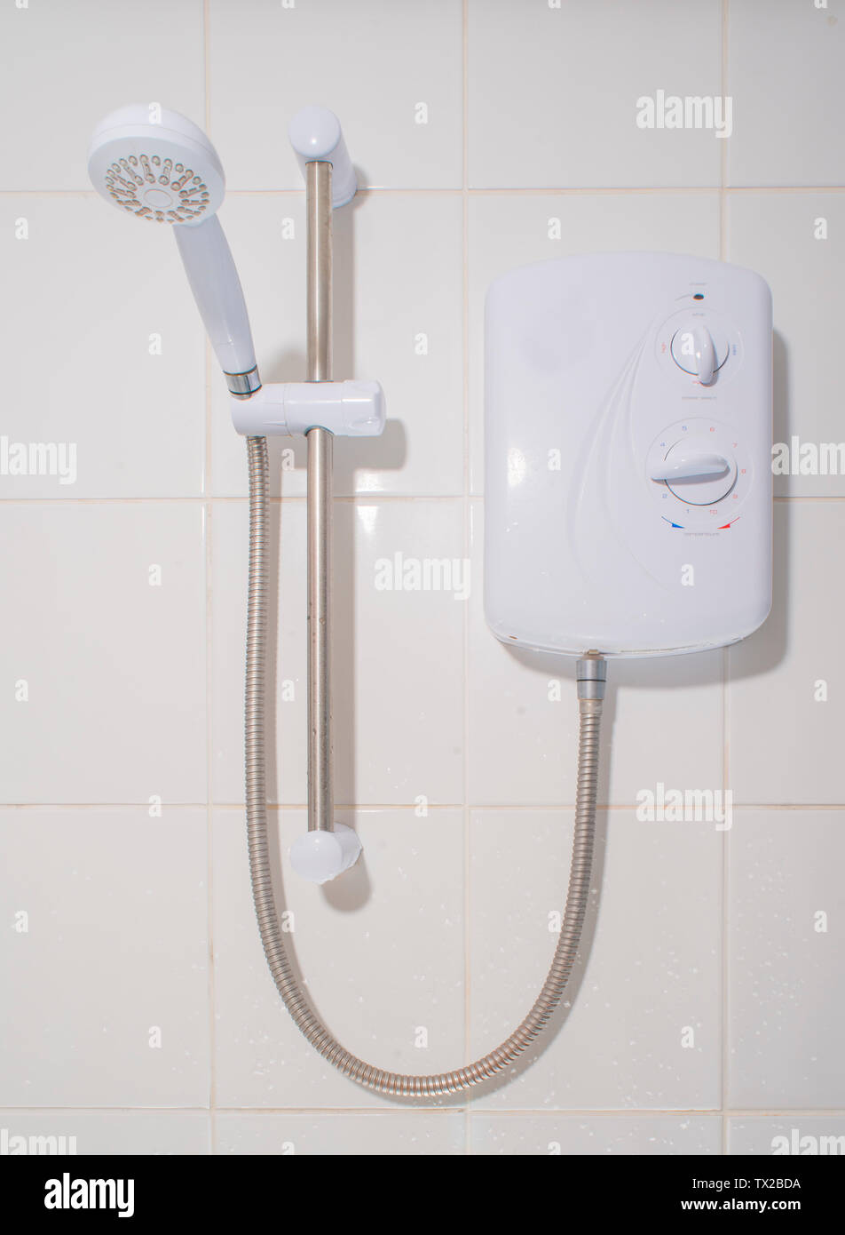 Electric shower unit hi-res stock photography and images - Alamy