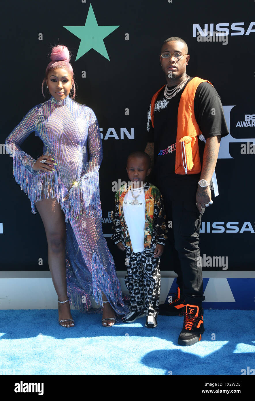 Los Angeles, Ca, USA. 23rd June, 2019. Yung Miami, Southside, at the