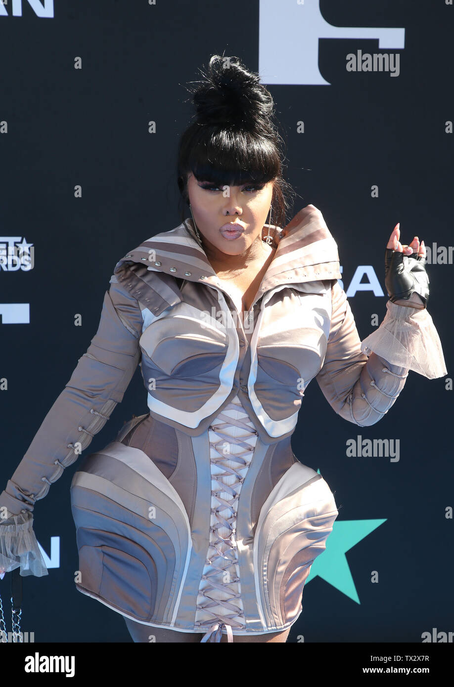 Los Angeles, Ca, USA. 23rd June, 2019. Lil' Kim, at the 2019 BET Awards ...