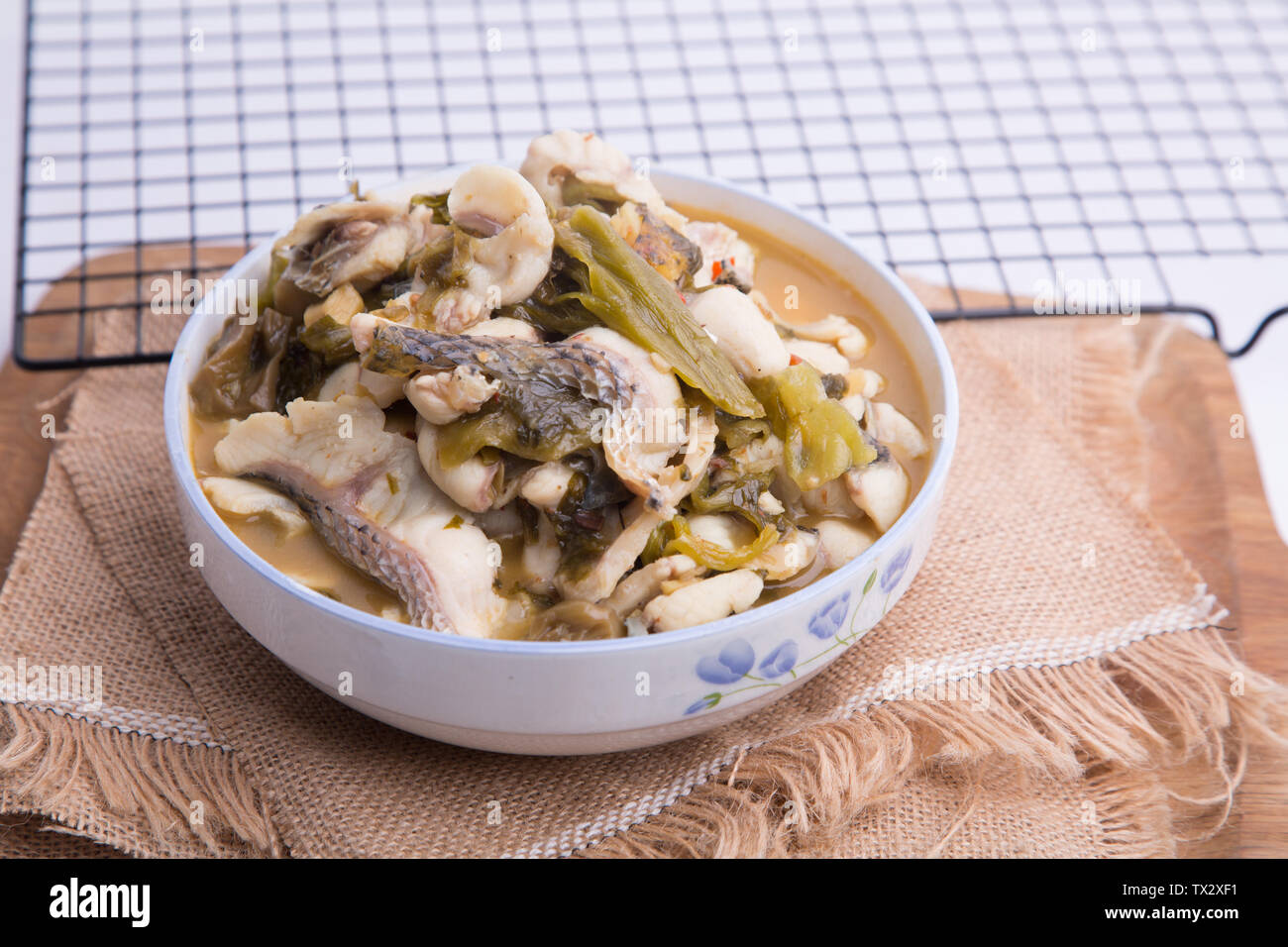 pickled cabbage fish Stock Photo Alamy