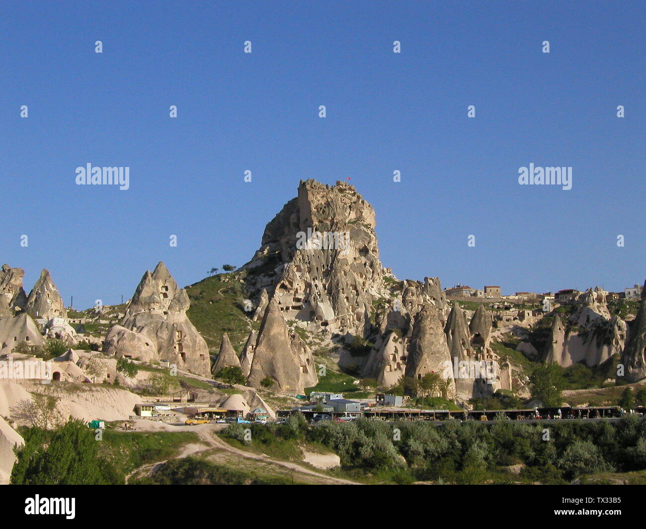 Fairy chimney is a conical rock formation hi-res stock photography and ...