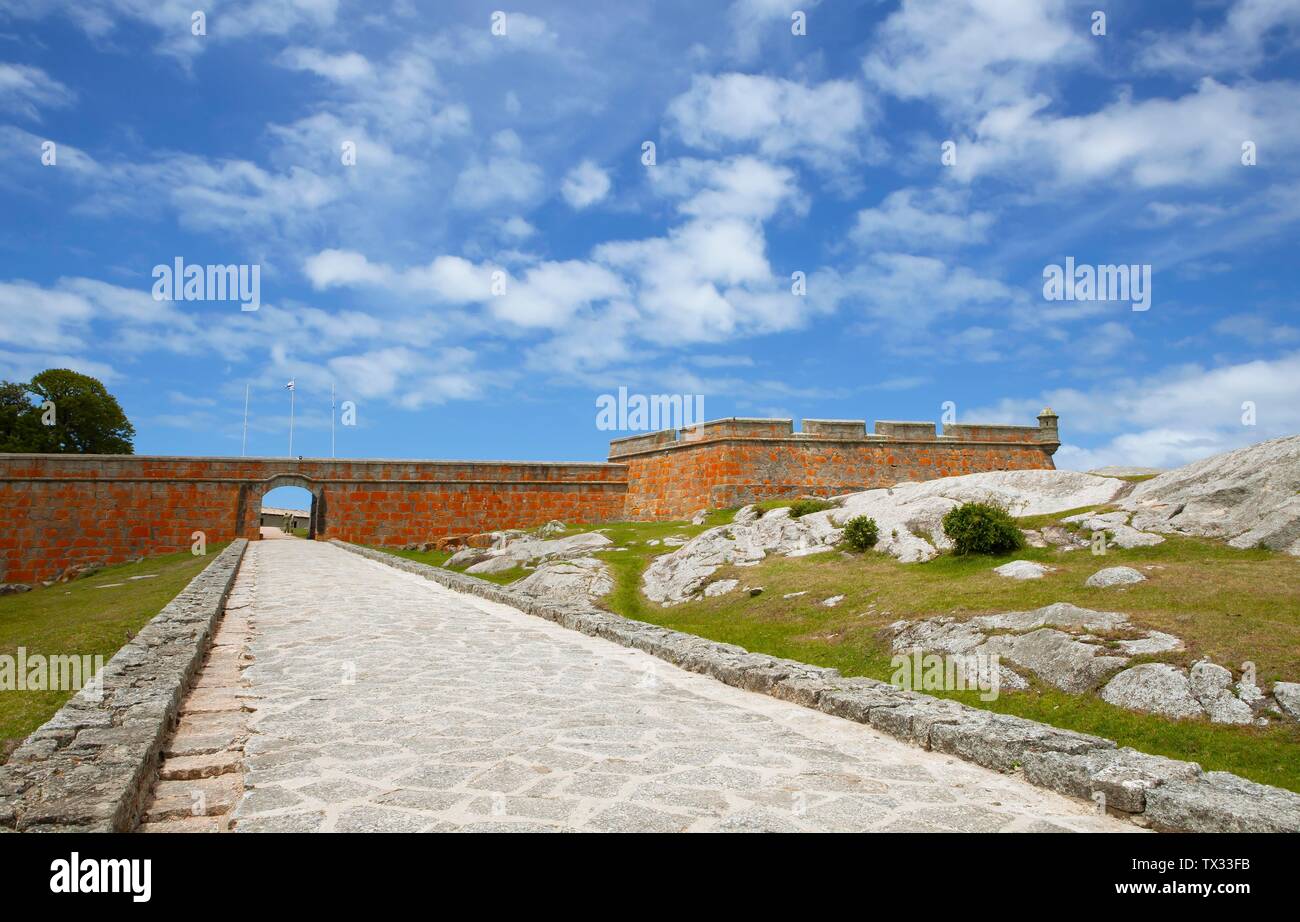 Fortaleza de Santa Teresa Fortress, Santa Teresa National Park, Rocha Province, Uruguay Stock Photo