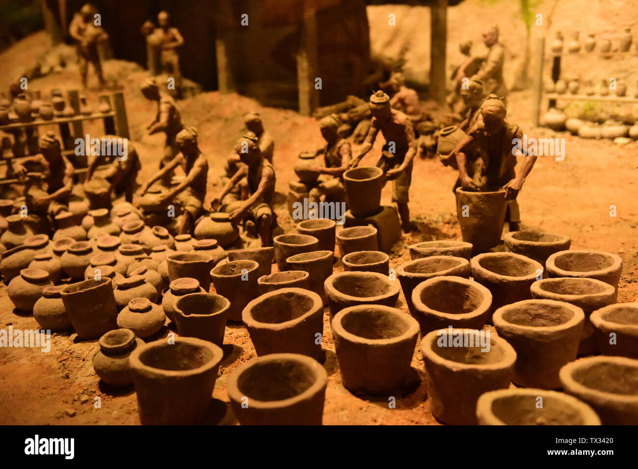 Pottery process Stock Photo Alamy