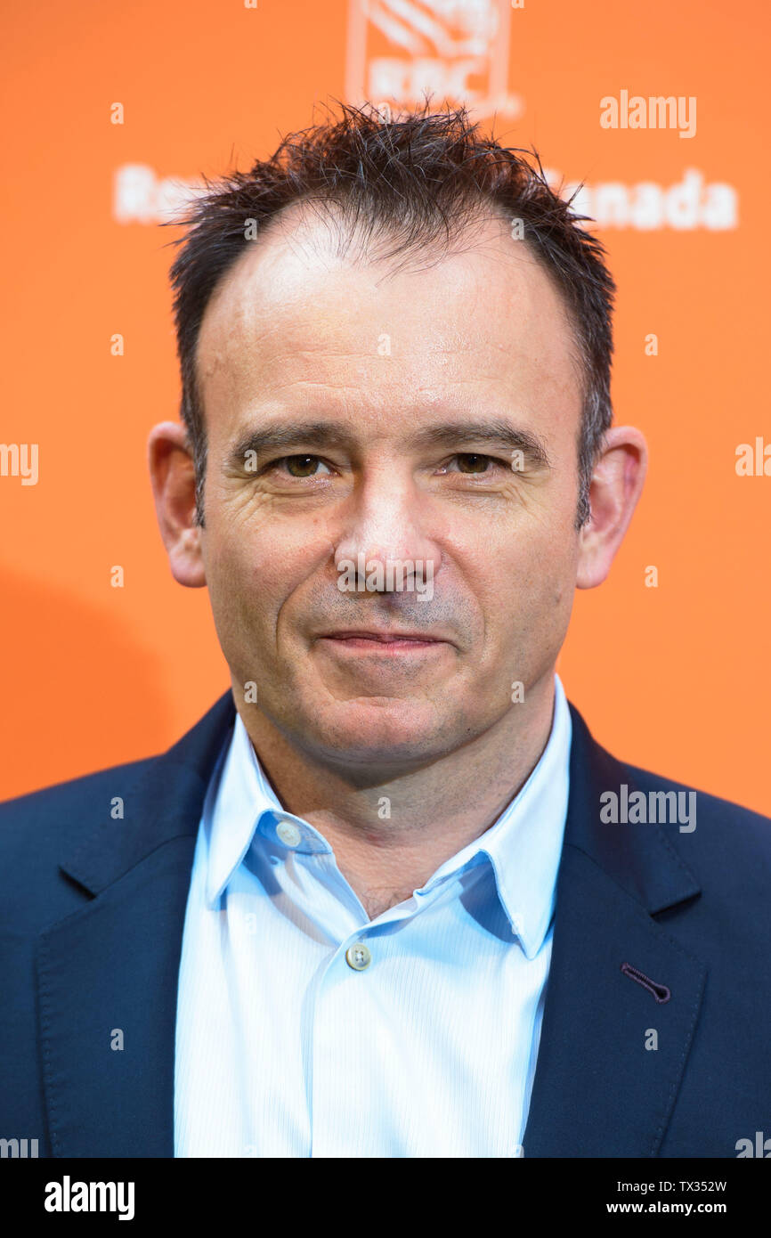 Artistic Director Matthew Warchus attending the Old Vic Midsummer Party, at The Brewery in London. Stock Photo